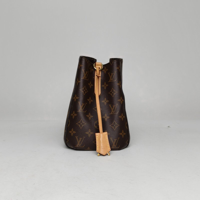 LOUIS VUITTON Montaigne蒙田中號33老花PVC金扣2016肩背包-1