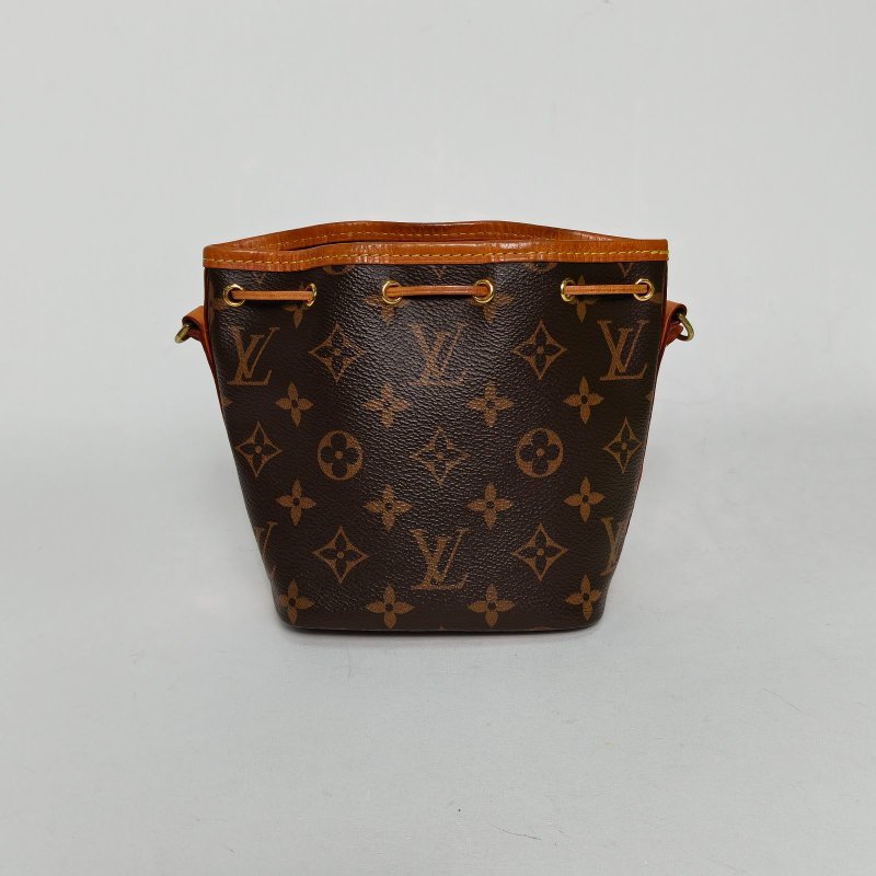 LOUIS VUITTON NOÉ水桶包Nano13老花PVC金扣2019肩背包-2