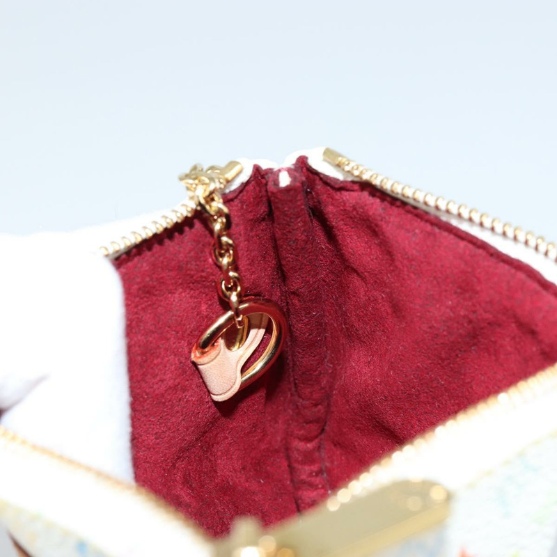 【日本直送】路易威登 Monogram Multicolor Pochette MM 手拿包 白色 M60028 LV 正品 gh1170V-18