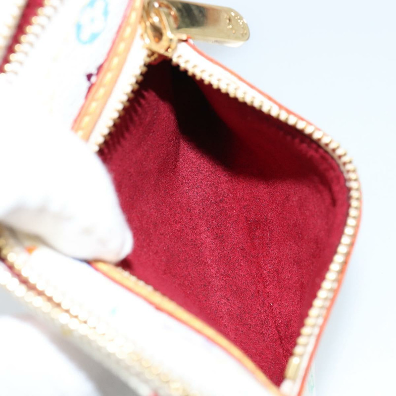 【日本直送】路易威登 Monogram Multicolor Pochette MM 手拿包 白色 M60028 LV 正品 gh1170V-19