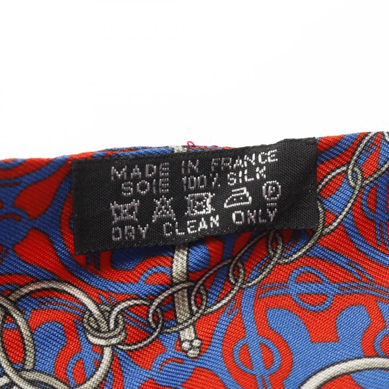 愛馬仕 Twilly MORS et Gourmettes REMIX 絲巾 粉紅色 多色 二手 女士-2