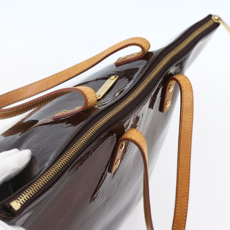 【日本直送】路易威登 Monogram Vernis Bellevue GM 手提包 Amarante M93589 正品 149163-5