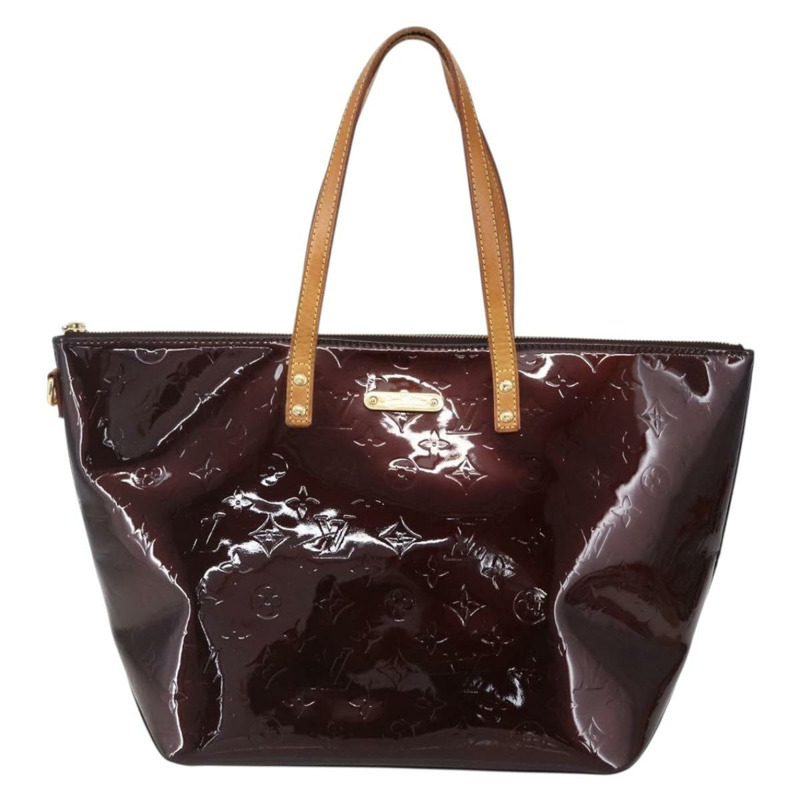 【日本直送】路易威登 Monogram Vernis Bellevue GM 手提包 Amarante M93589 正品 149163-12