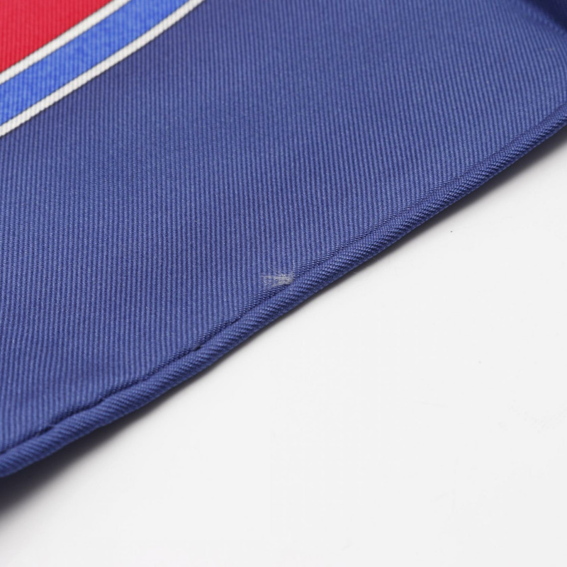 愛馬仕 Carre90 Qu importe le flacon 絲巾 海軍藍 紅色 多色 二手 女士-4