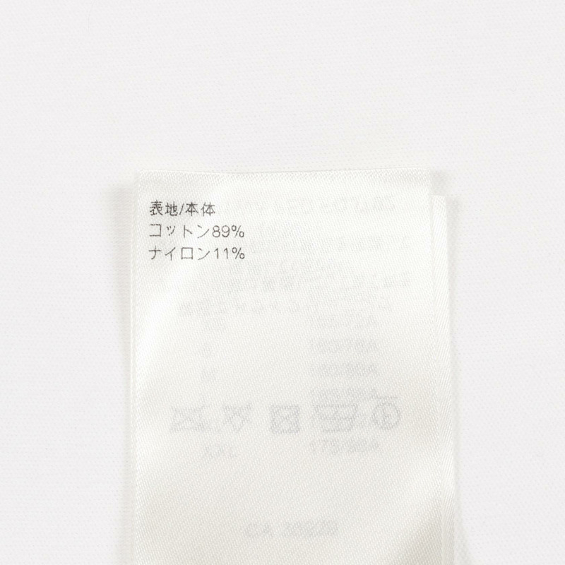 路易威登 (LOUIS VUITTON) 經典袖拉鍊連帽衫，純棉材質，白色/黑色，二手，女款 L 碼-3