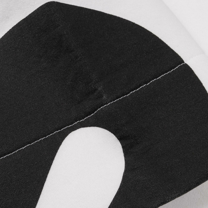 路易威登 (LOUIS VUITTON) 經典袖拉鍊連帽衫，純棉材質，白色/黑色，二手，女款 L 碼-6