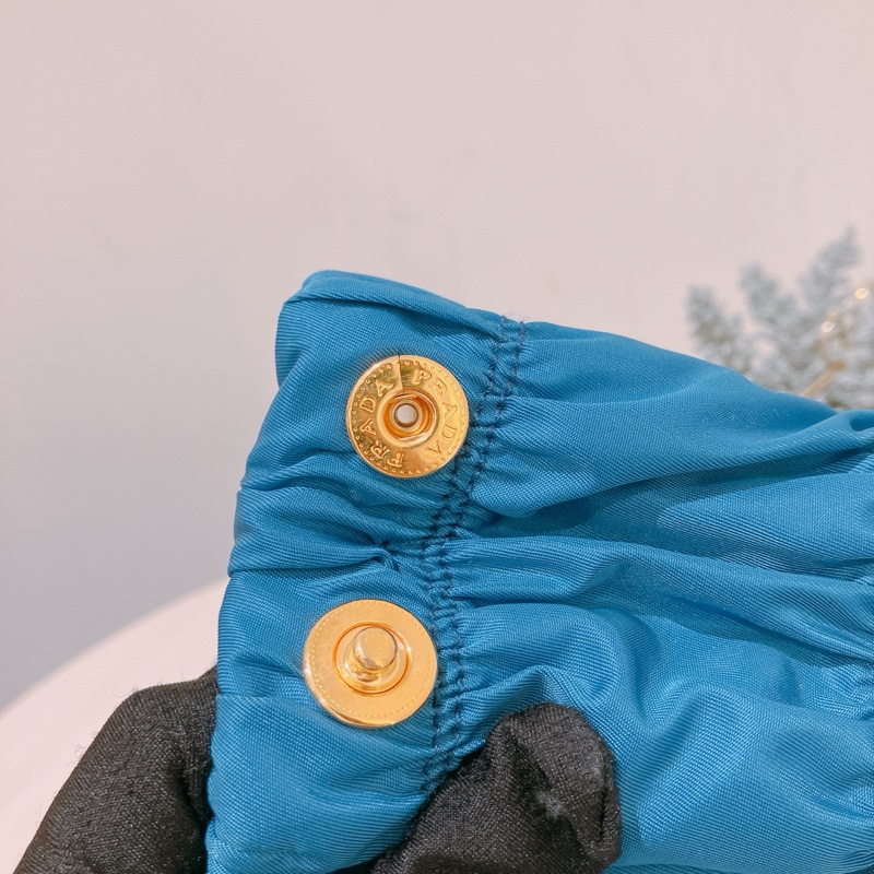 TK1865 Prada普拉達藍色手提/斜挎兩用包Tessuto Gaufre 2 Ways Shoulder Bag Blue X GHW-19