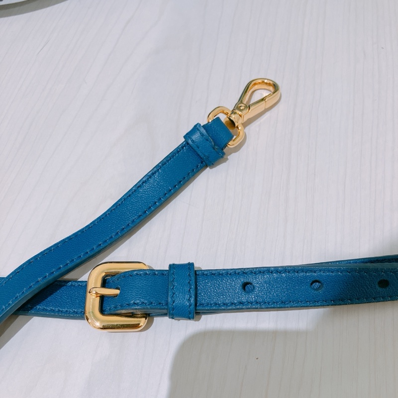 TK1865 Prada普拉達藍色手提/斜挎兩用包Tessuto Gaufre 2 Ways Shoulder Bag Blue X GHW-22