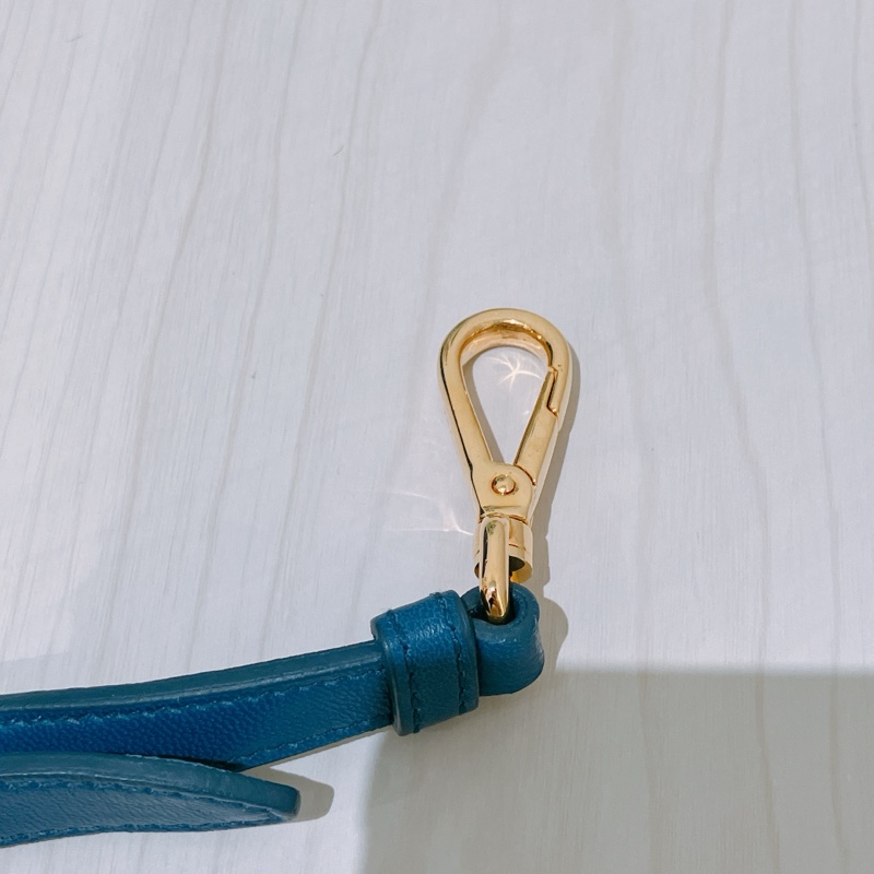 TK1865 Prada普拉達藍色手提/斜挎兩用包Tessuto Gaufre 2 Ways Shoulder Bag Blue X GHW-42