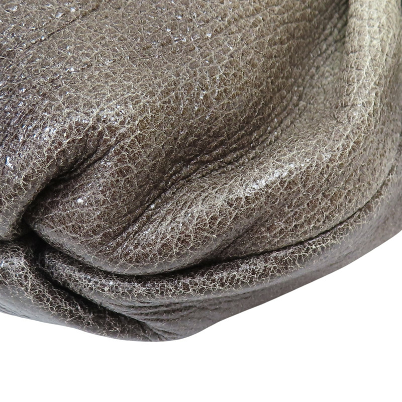 黑白漸層 牛皮 肩背包【PRADA 普拉達】-9