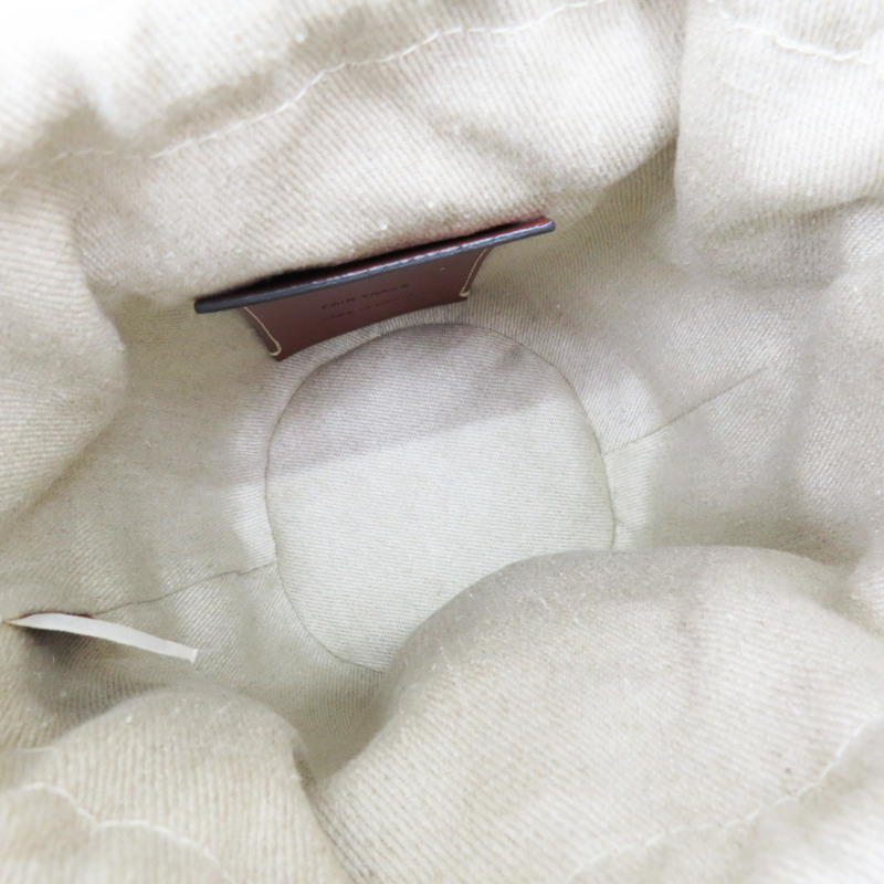 亞麻 Woody Basket 草編 水桶包 肩背包【Chloe 克羅伊】-4