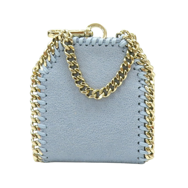 藍色 絨布 吊飾 零錢包 SU25 7V0108【Stella McCartney 史黛拉·麥卡尼】 SU25 7V0108-1