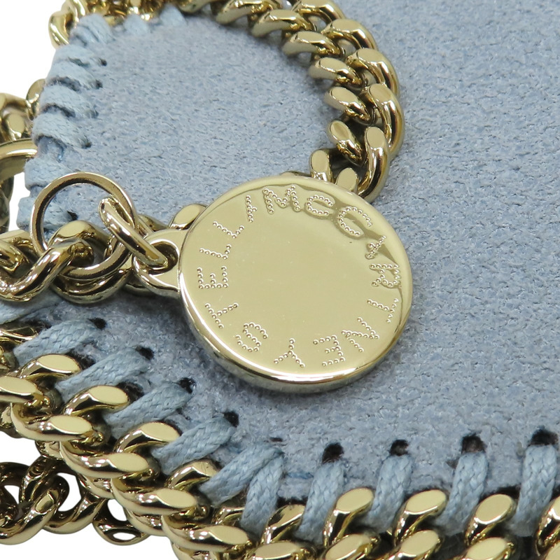 藍色 絨布 吊飾 零錢包 SU25 7V0108【Stella McCartney 史黛拉·麥卡尼】 SU25 7V0108-5