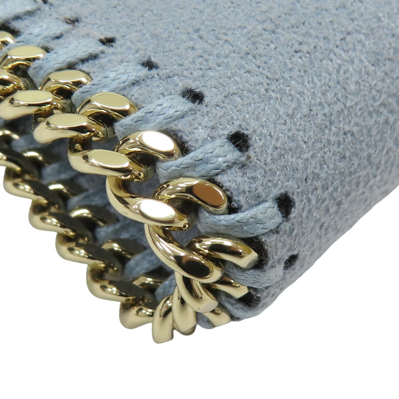 藍色 絨布 吊飾 零錢包 SU25 7V0108【Stella McCartney 史黛拉·麥卡尼】 SU25 7V0108-9