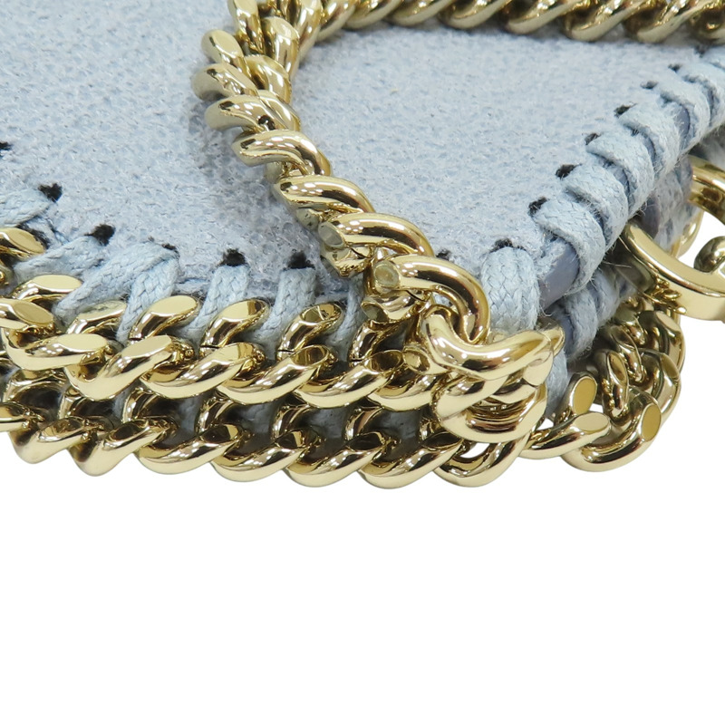 藍色 絨布 吊飾 零錢包 SU25 7V0108【Stella McCartney 史黛拉·麥卡尼】 SU25 7V0108-11