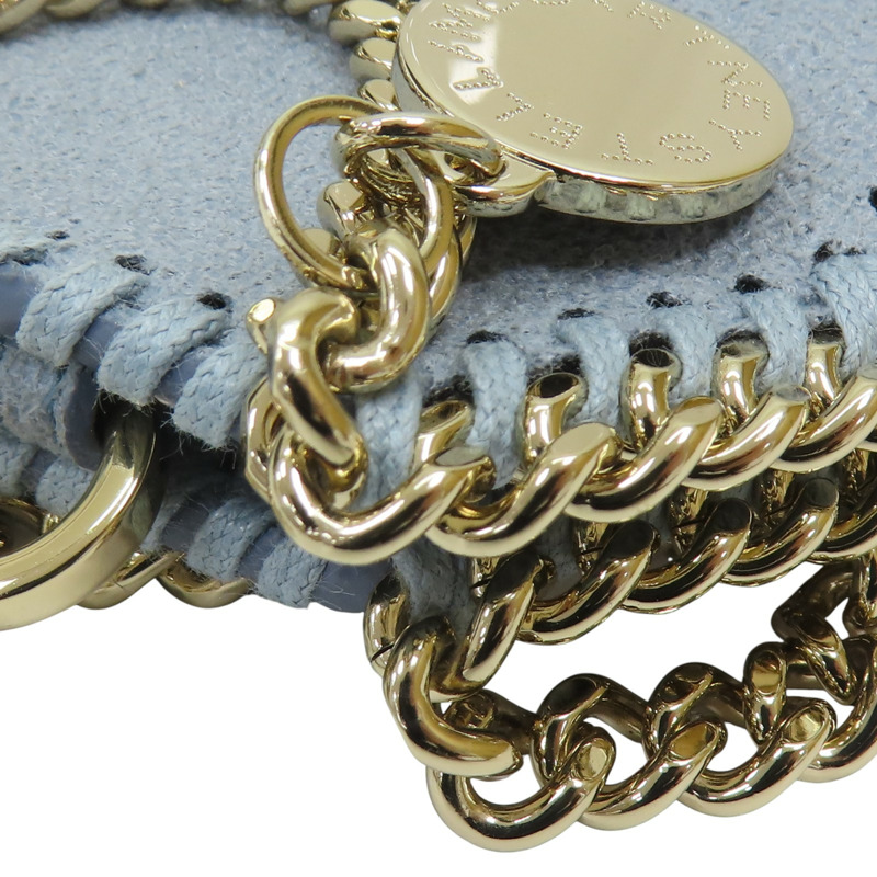 藍色 絨布 吊飾 零錢包 SU25 7V0108【Stella McCartney 史黛拉·麥卡尼】 SU25 7V0108-12