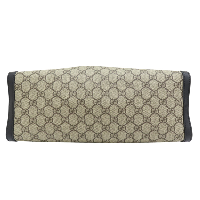 黑色 PVC塗層帆布 肩背包【GUCCI 古馳】 479197-3