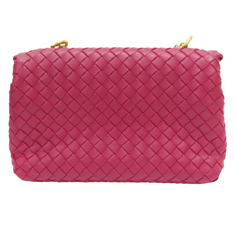 紅色 羊皮編織 肩背包【BOTTEGA VENETA BV 寶緹嘉】-1