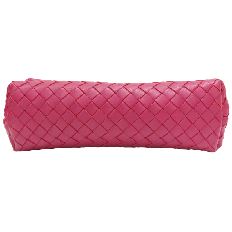 紅色 羊皮編織 肩背包【BOTTEGA VENETA BV 寶緹嘉】-3