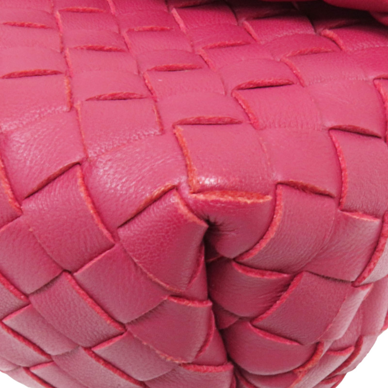 紅色 羊皮編織 肩背包【BOTTEGA VENETA BV 寶緹嘉】-12