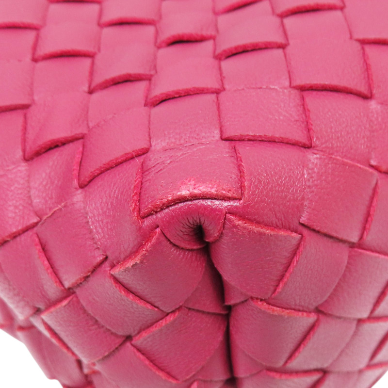 紅色 羊皮編織 肩背包【BOTTEGA VENETA BV 寶緹嘉】-13