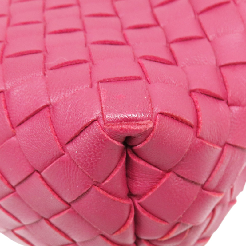 紅色 羊皮編織 肩背包【BOTTEGA VENETA BV 寶緹嘉】-14