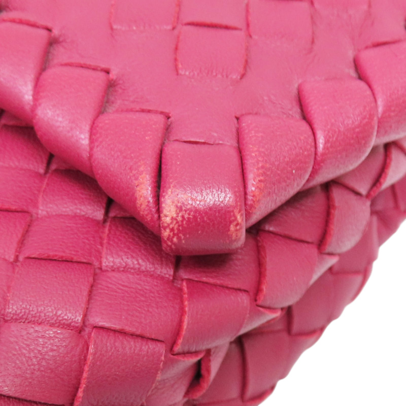 紅色 羊皮編織 肩背包【BOTTEGA VENETA BV 寶緹嘉】-15