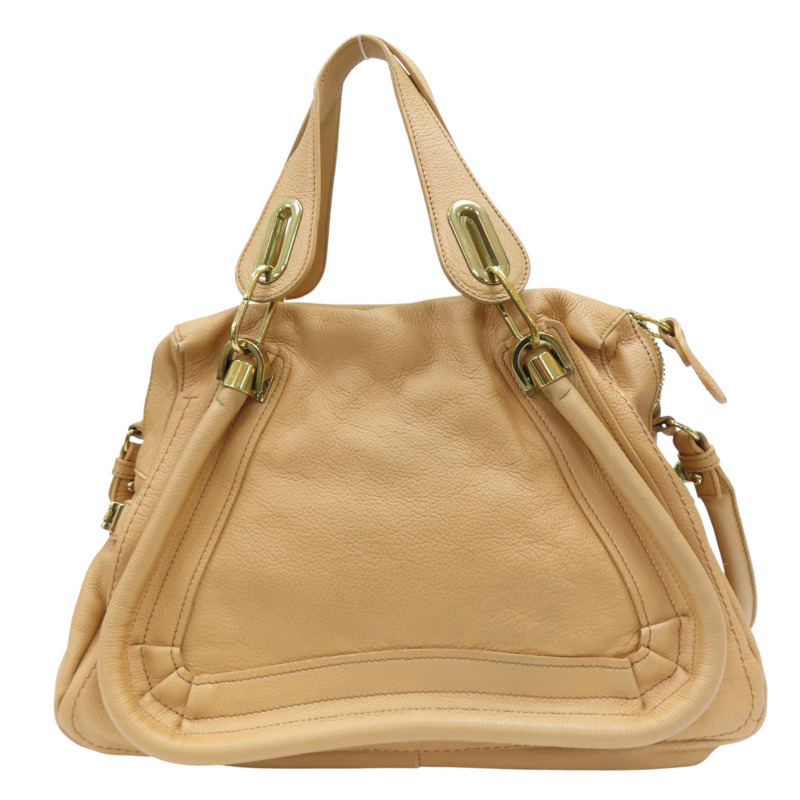 膚色 牛皮 Paraty 肩背包【Chloe 克羅伊】 3S0024-043-1