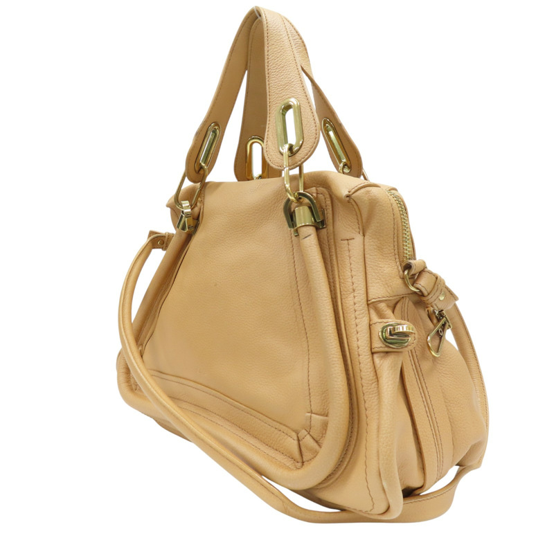 膚色 牛皮 Paraty 肩背包【Chloe 克羅伊】 3S0024-043-2