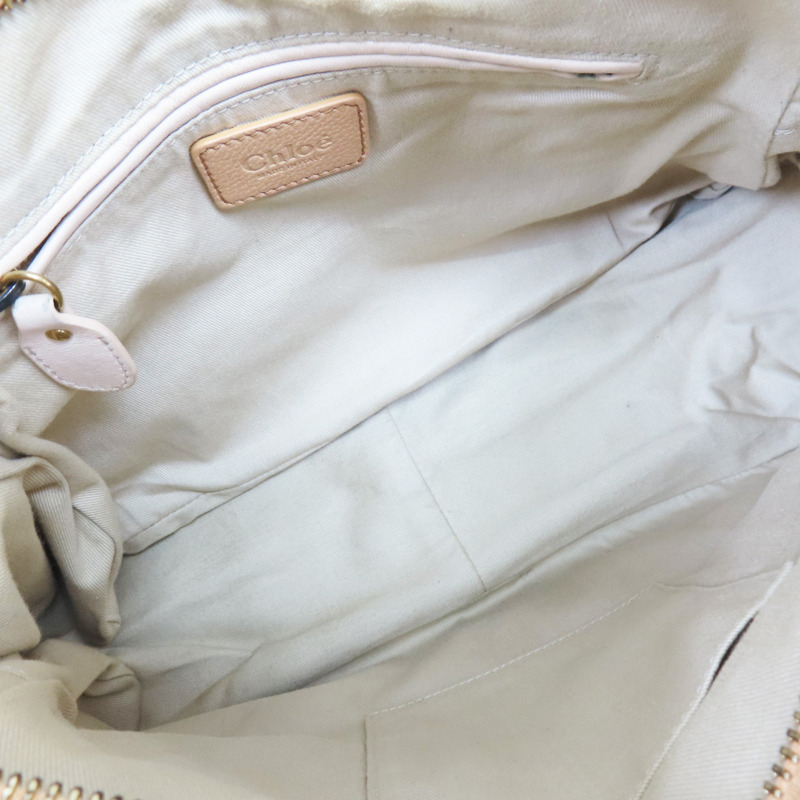 膚色 牛皮 Paraty 肩背包【Chloe 克羅伊】 3S0024-043-4