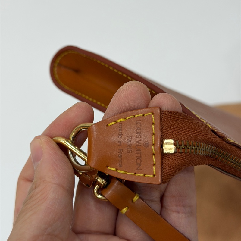 LV 路易威登 EPI 南瓜 水波紋 麻將包 腋下包 手提包 手挽包 手拿包-15