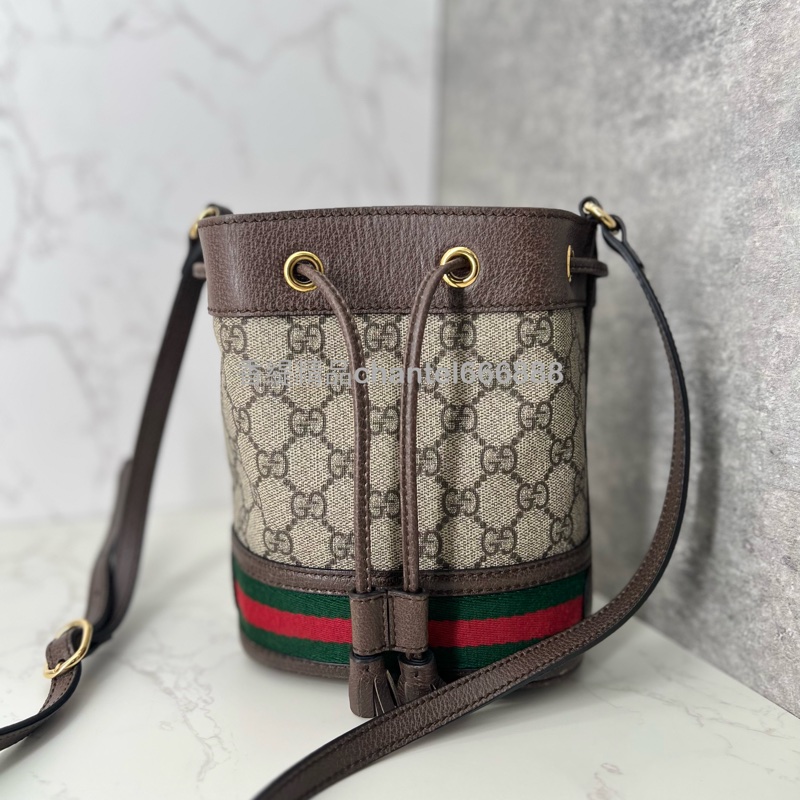 💗香緹國際精品💗 Gucci 老花水桶包 極新-0