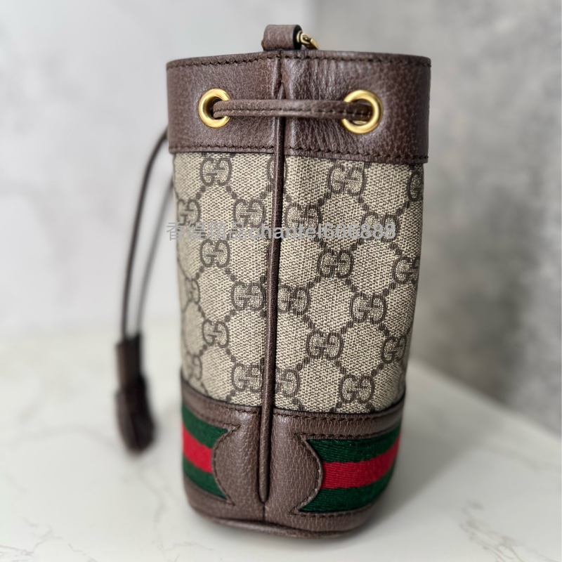💗香緹國際精品💗 Gucci 老花水桶包 極新-3