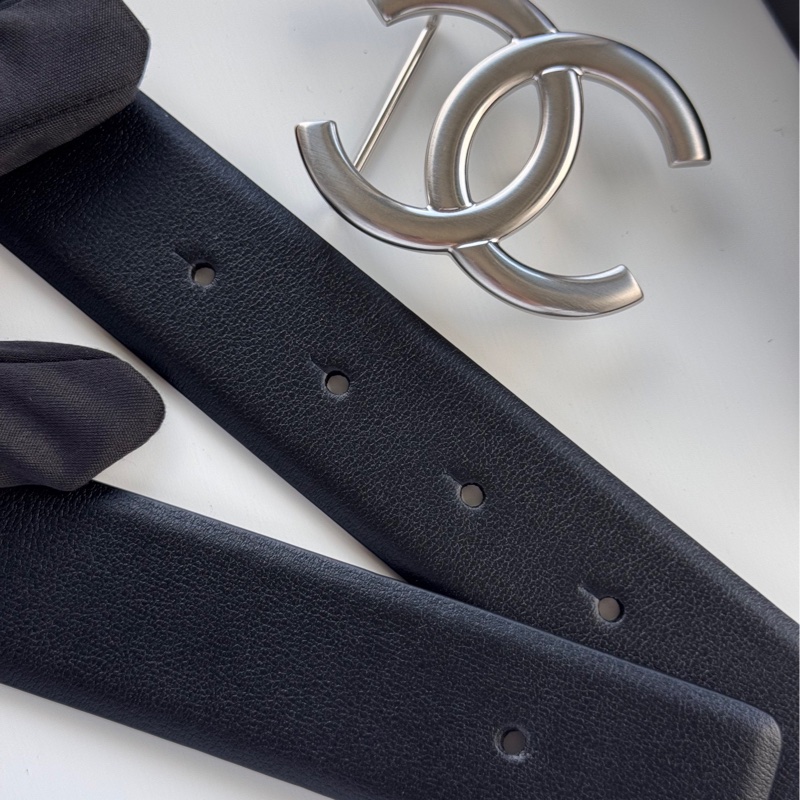 Chanel 雙C logo 雙面用寬腰帶 85cm-3