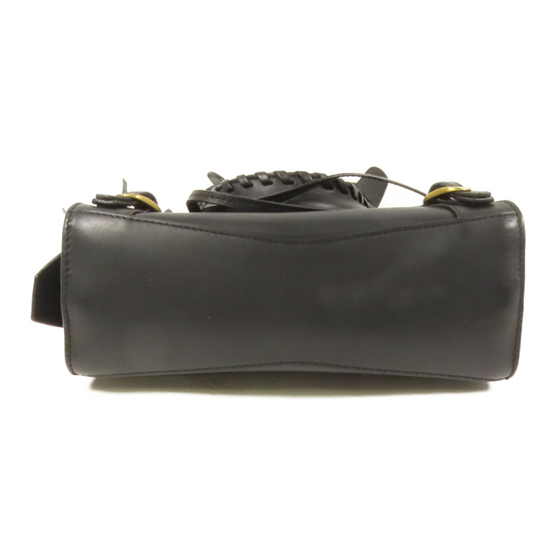 BALENCIAGA 牛皮皮革Mini Neo Classic City金扣手挽肩背兩用袋-3