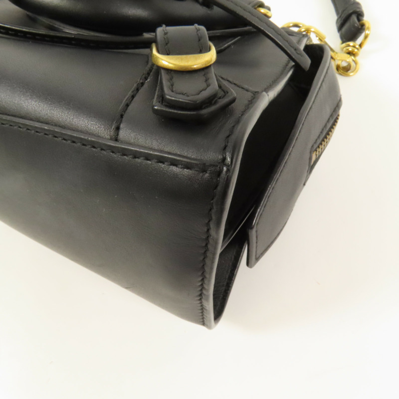 BALENCIAGA 牛皮皮革Mini Neo Classic City金扣手挽肩背兩用袋-12