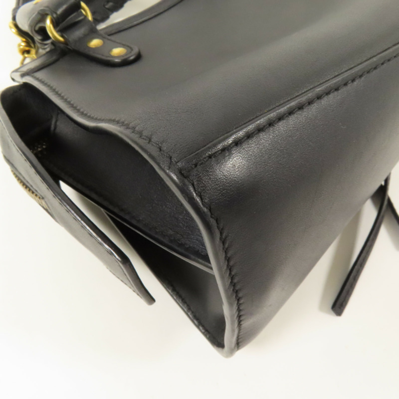 BALENCIAGA 牛皮皮革Mini Neo Classic City金扣手挽肩背兩用袋-13