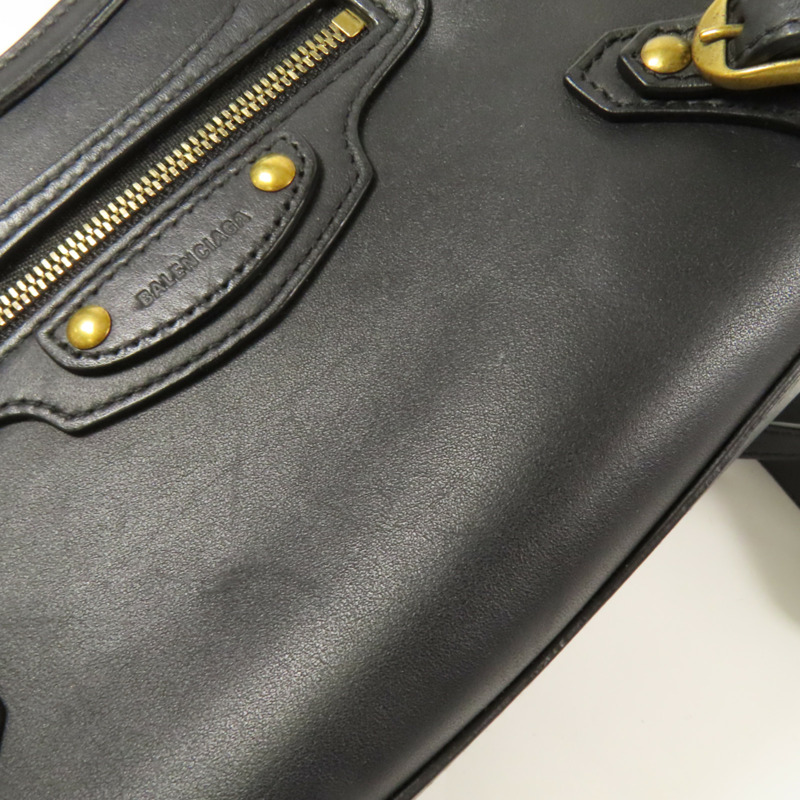 BALENCIAGA 牛皮皮革Mini Neo Classic City金扣手挽肩背兩用袋-15