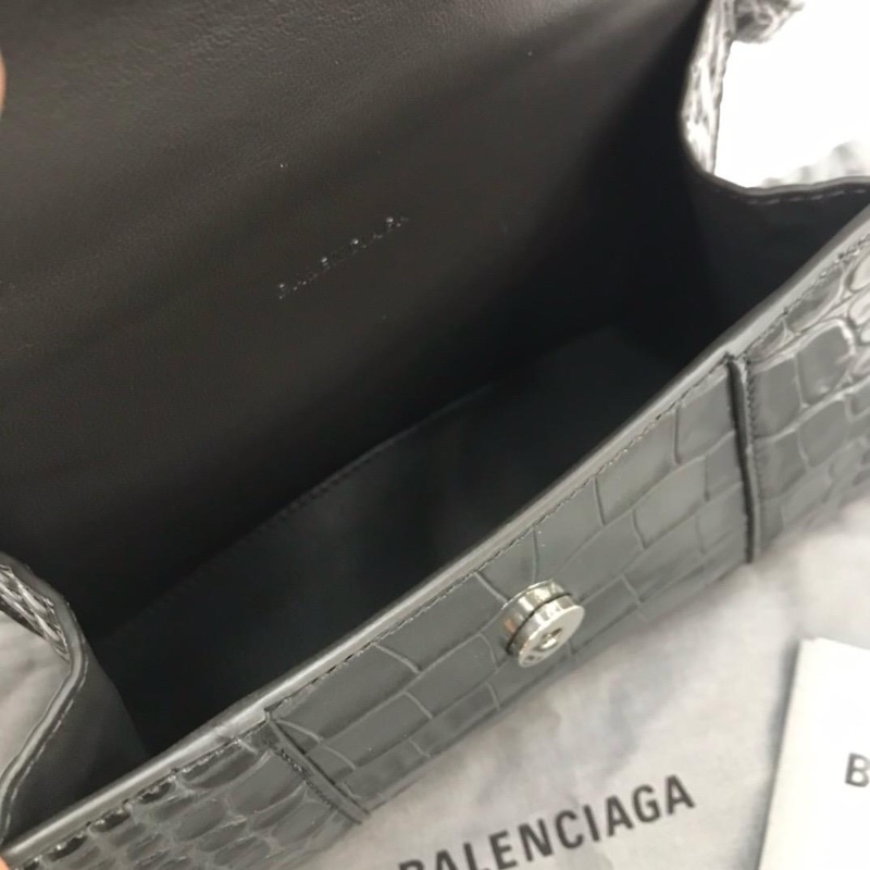 Balenciaga hourglass black bag-3