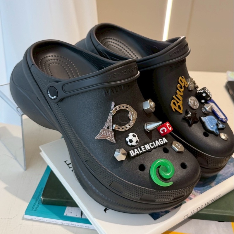Balenciaga x Crocs 聯名款厚底洞洞鞋 40號-2