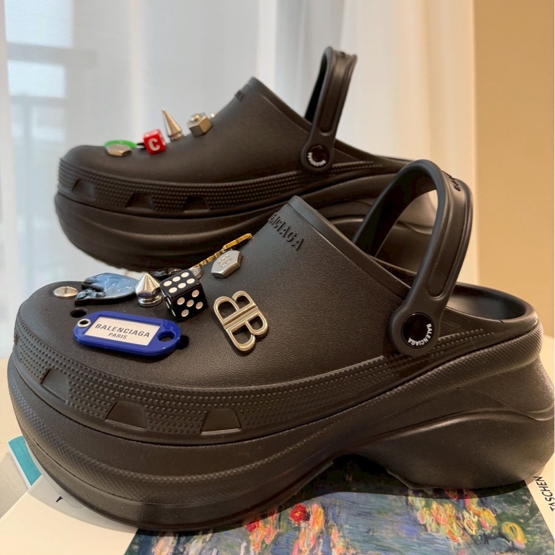 Balenciaga x Crocs 聯名款厚底洞洞鞋 40號-6