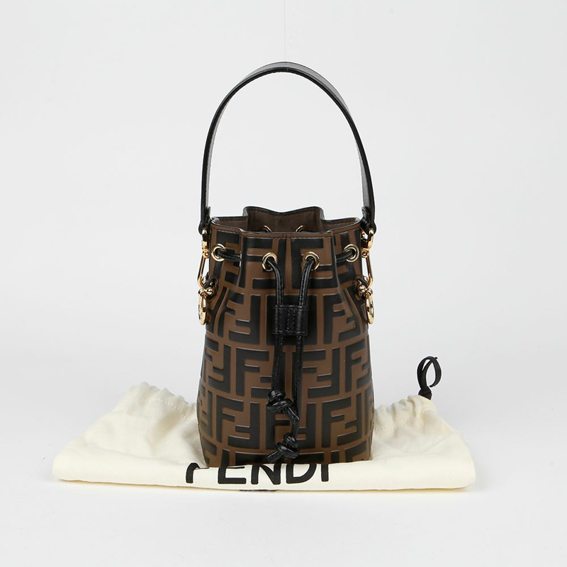 FENDI Montrezo 迷你水桶手提包 8BS010-0
