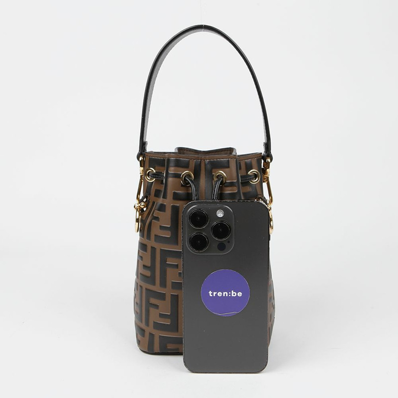 FENDI Montrezo 迷你水桶手提包 8BS010-7