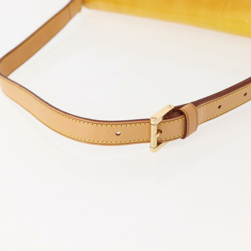 【日本直送】路易威登 Monogram Vernis Thompson Street 手袋 亮黃色 M91071 正品 gh1059-6