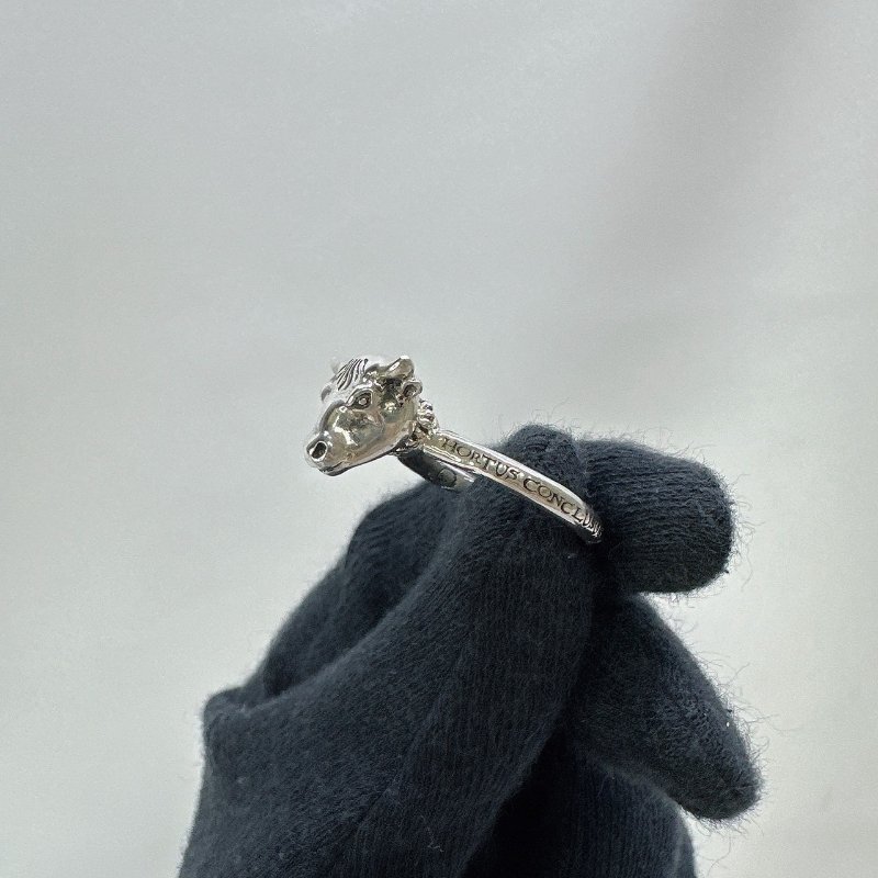 GUCCI Anger Forest純銀牛頭戒指-4