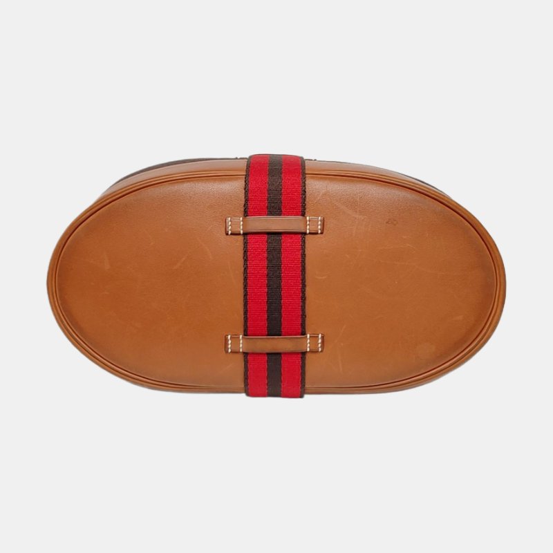 HERMES 可卡因毛氈單肩包 銀色五金 K刻-5