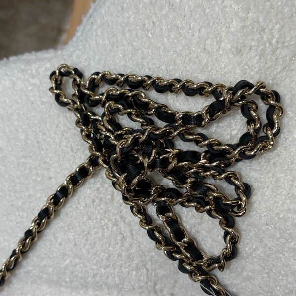 Chanel WOC 珍珠CC logo 二手-16