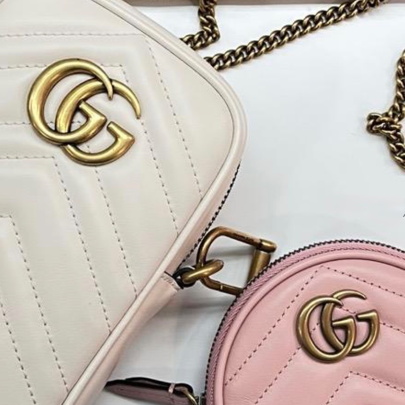 Gucci shoulder bag in pink-4
