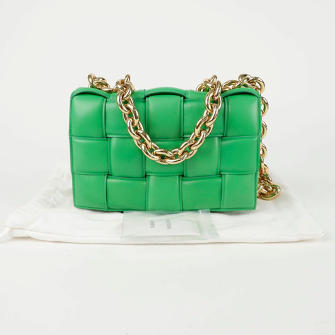 BOTTEGA VENETA 鏈條卡附肩斜背包 631421