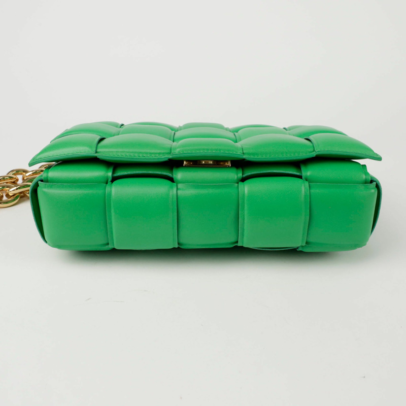 【包稅】BOTTEGA VENETA 鏈條卡附肩斜背包 631421-4